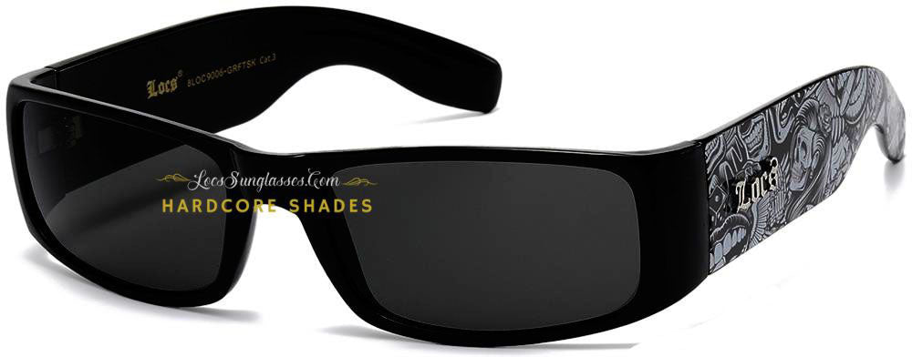 Graffiti Locs Sunglasses – Locs Sunglasses - Main Image