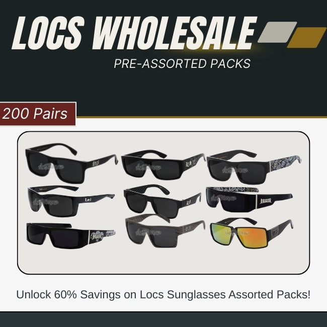 Locs Wholesale Lots Pre-Assorted Pack of 200 Pairs