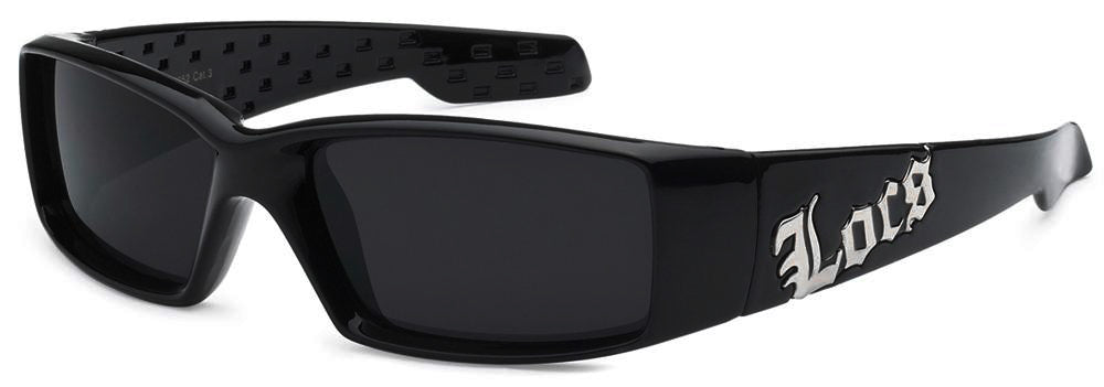 Locs large frame  gangster shades