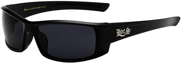 Dark locs wrap sunglasses