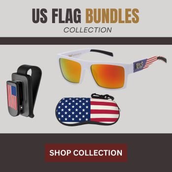 American Flag  Sunglasses and Accessories Bundles