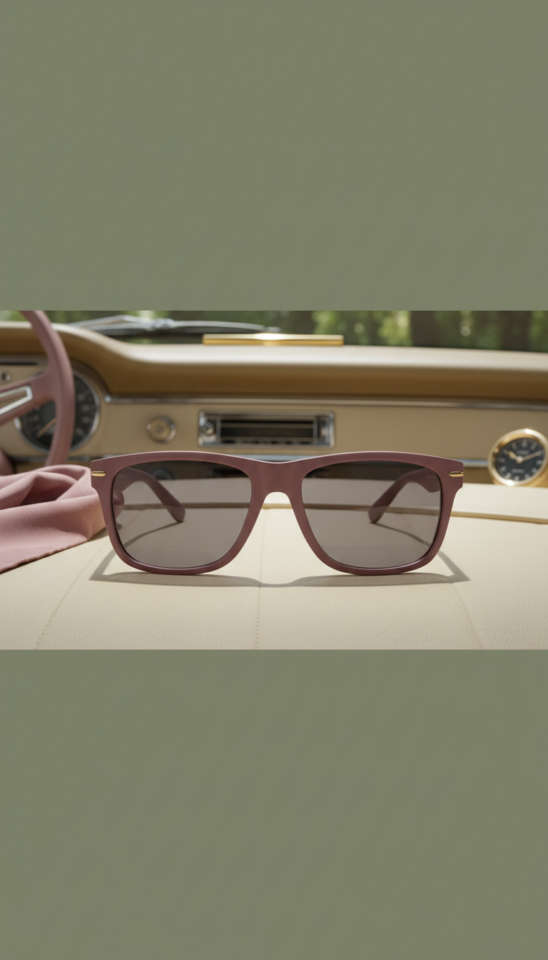 Plum Mauve Signature Edition Locs Sunglasses