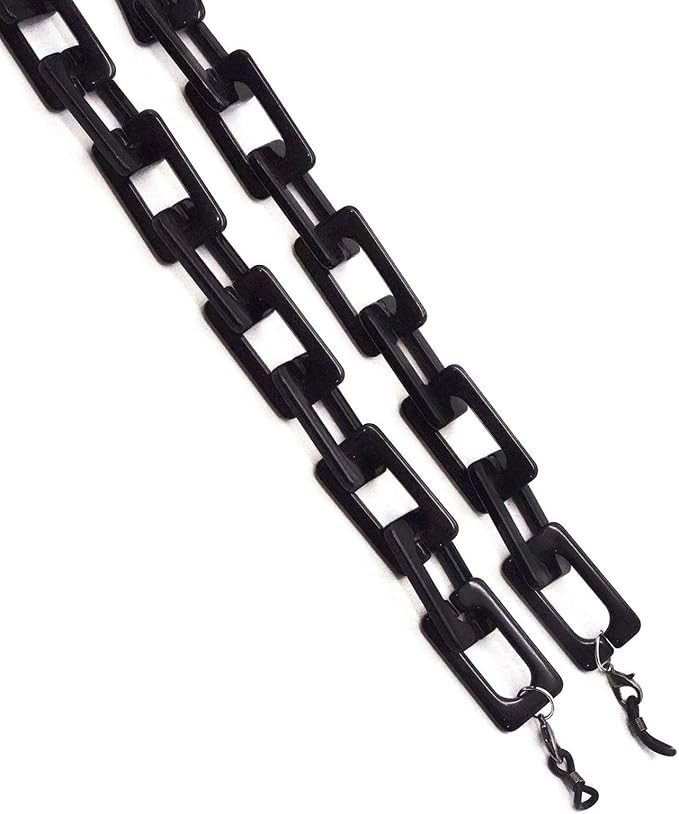 Thick Plastic Sunglass Rectangular Link Chain