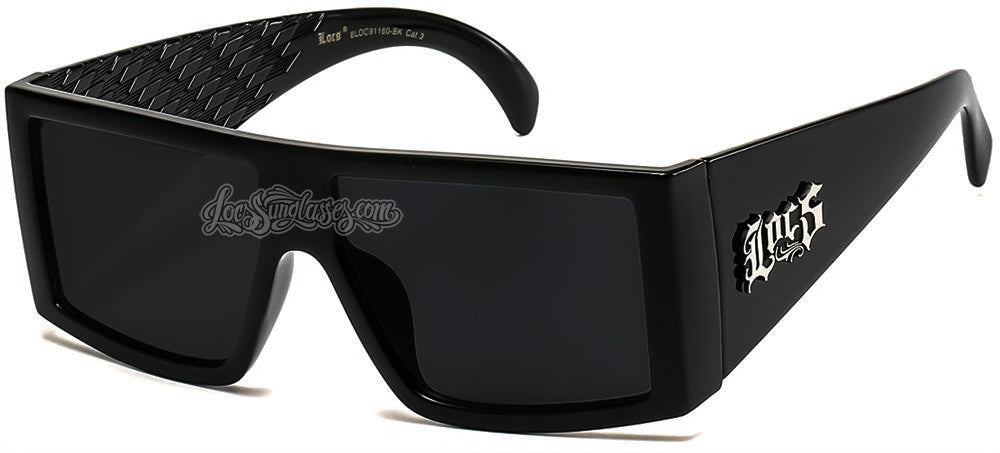 " KINGPIN" Large Frame Locs Sunglasses