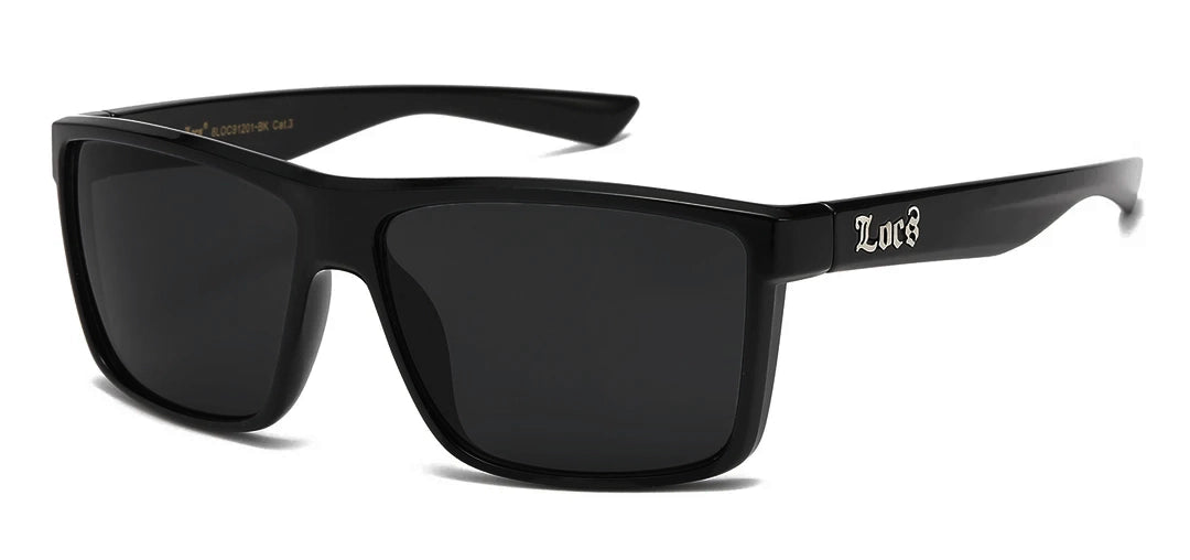 Locs Wrap Shape Sunglasses