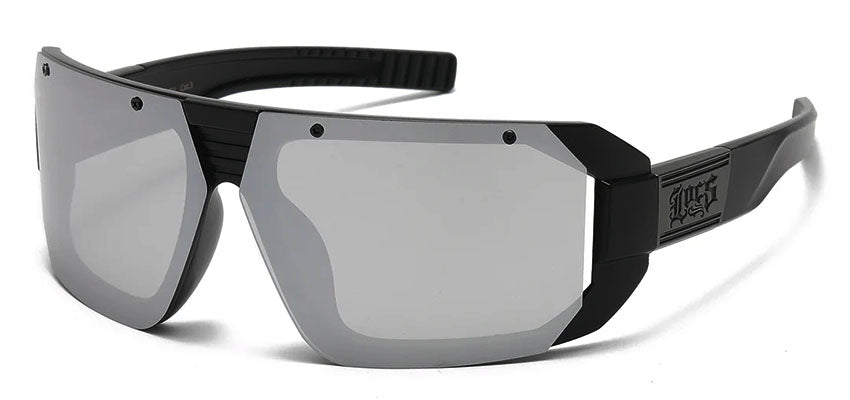 Locs large frame street trend gangster Wrap – Locs Sunglasses