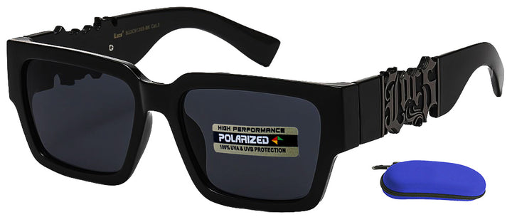 Unisex Hip Hop Polarized Locs Shades
