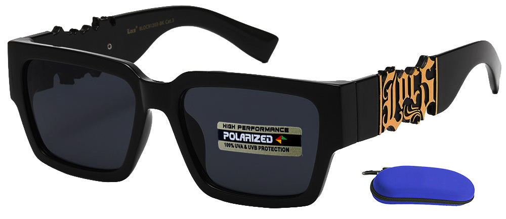 Unisex Hip Hop Polarized Locs Shades
