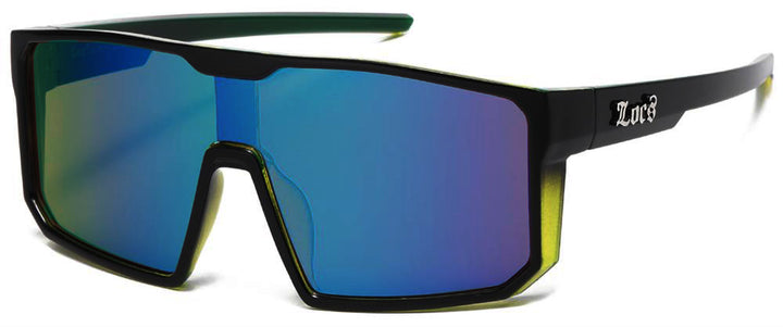 Locs large frame Extreme Sports Wrap Sunglasses