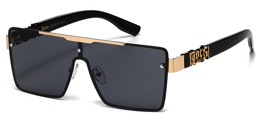 Flat Top Hip Hop Shades – Locs Sunglasses - Main Image
