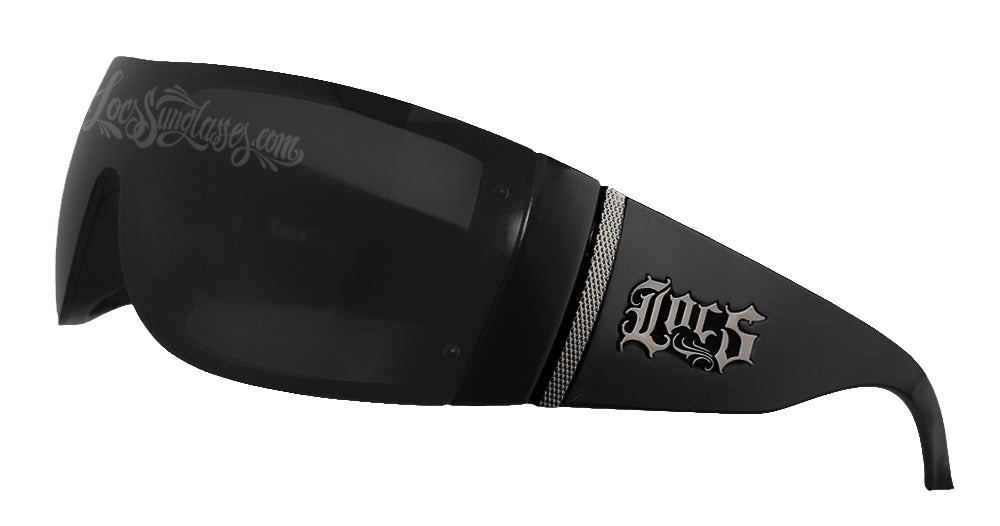Large Hip Hop  Wrap Around Locs Sunglasses