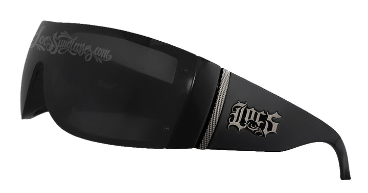 Large Hip Hop  Wrap Around Locs Sunglasses