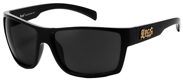 Locs  Large Frame Wrap Shape Sunglasses