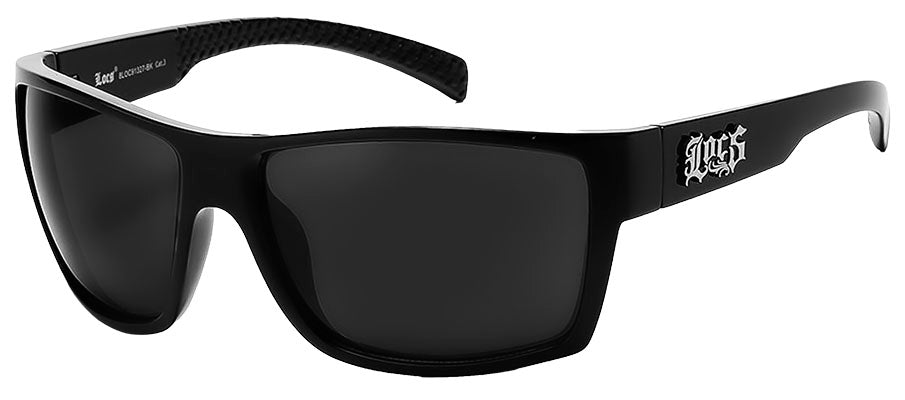 Locs  Large Frame Wrap Shape Sunglasses