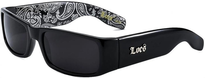Locs Hardcore Bandana Print Shades