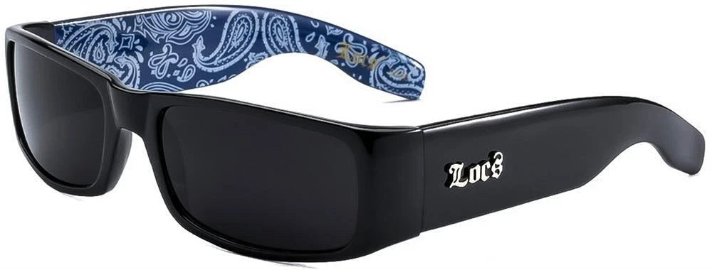Locs Hardcore Bandana Print Shades