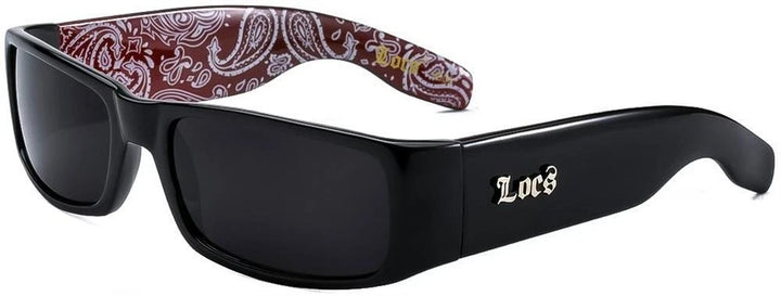 Locs Hardcore Bandana Print Shades