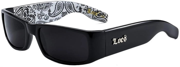 Locs Hardcore Bandana Print Shades