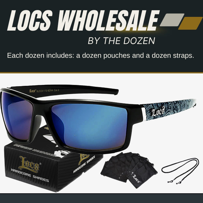 Bulk Wholesale locs Bandana Sunglasses