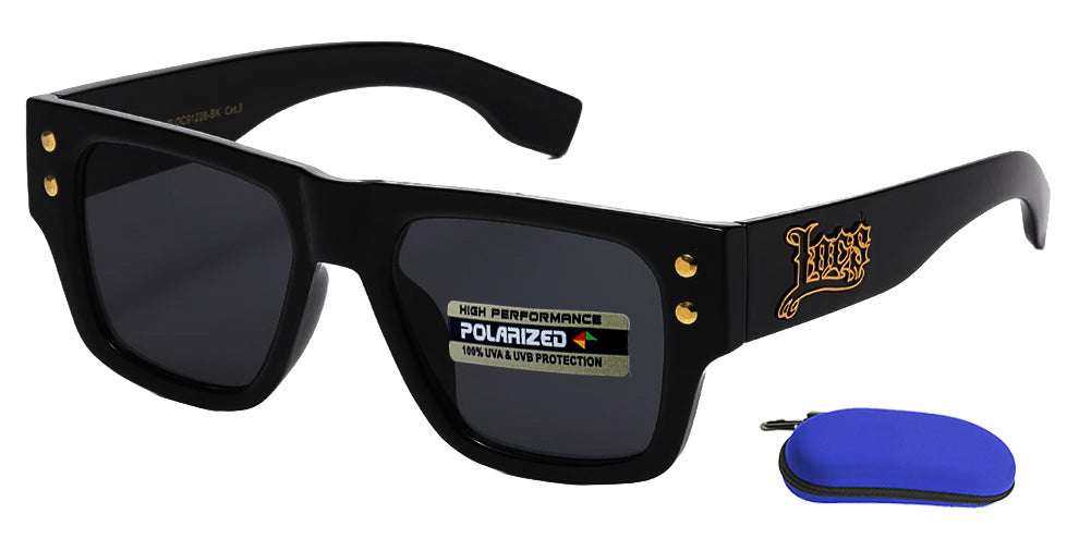Retro LOCS Polarized Hard Core Shades