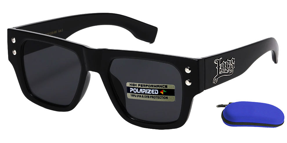 Retro LOCS Polarized Hard Core Shades