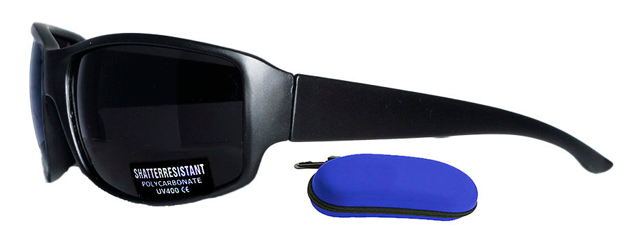 Category 4 Super Dark  Wrap Sunglasses