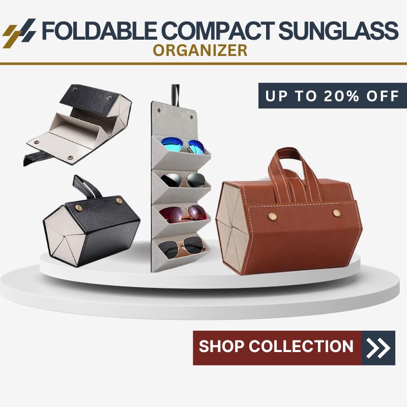 Foldable  Sunglass Organizer