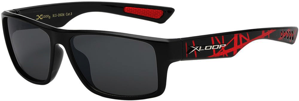 Junior XLOOP Splash Print Sports Sunglasses