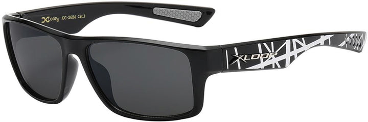 Junior XLOOP Splash Print Sports Sunglasses