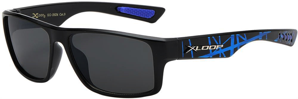 Junior XLOOP Splash Print Sports Sunglasses