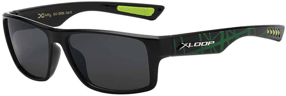 Junior XLOOP Splash Print Sports Sunglasses