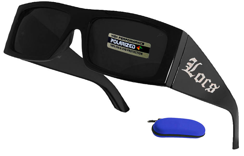 " KINGPIN"  Locs Flat Top Polarized Sunglasses (Medium SIze)
