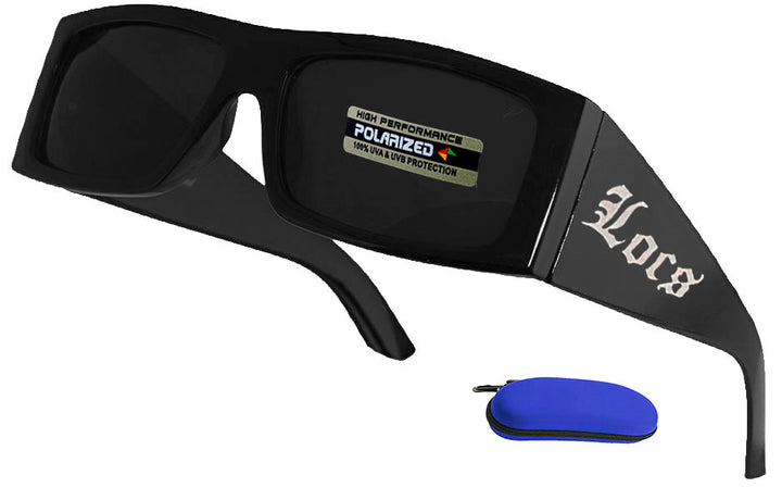 " KINGPIN"  Locs Flat Top Polarized Sunglasses (Medium SIze)