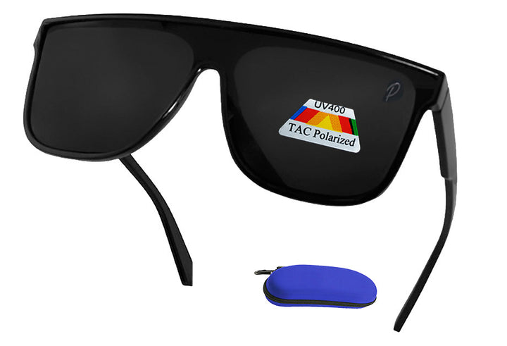 Flat Top Category 4 Polarized Locs Sunglasses