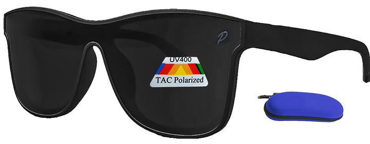 Flat Top Category 4 Polarized Locs Sunglasses