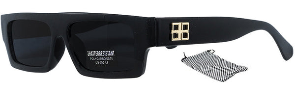 Small Frame Super Dark  Hip Hop Shades