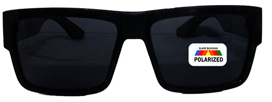 Old school Large Frame Locs Polarized Sunglasses