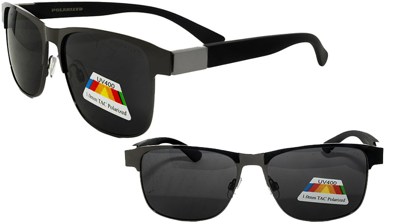 Square Men Polarized Locs Sunglasses  ( No Logo)
