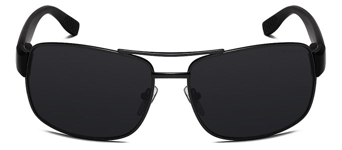 CAT 4 Square Super Dark Aviator Sunglasses