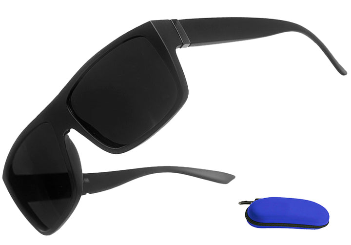 Cat 4 Super Dark Square Locs Sunglasses