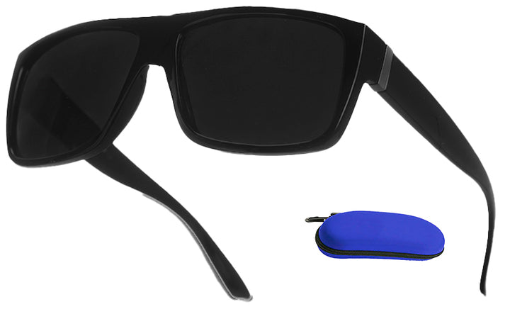 Cat 4 Super Dark Square Locs Sunglasses
