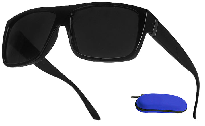 Cat 4 Super Dark Square Locs Sunglasses