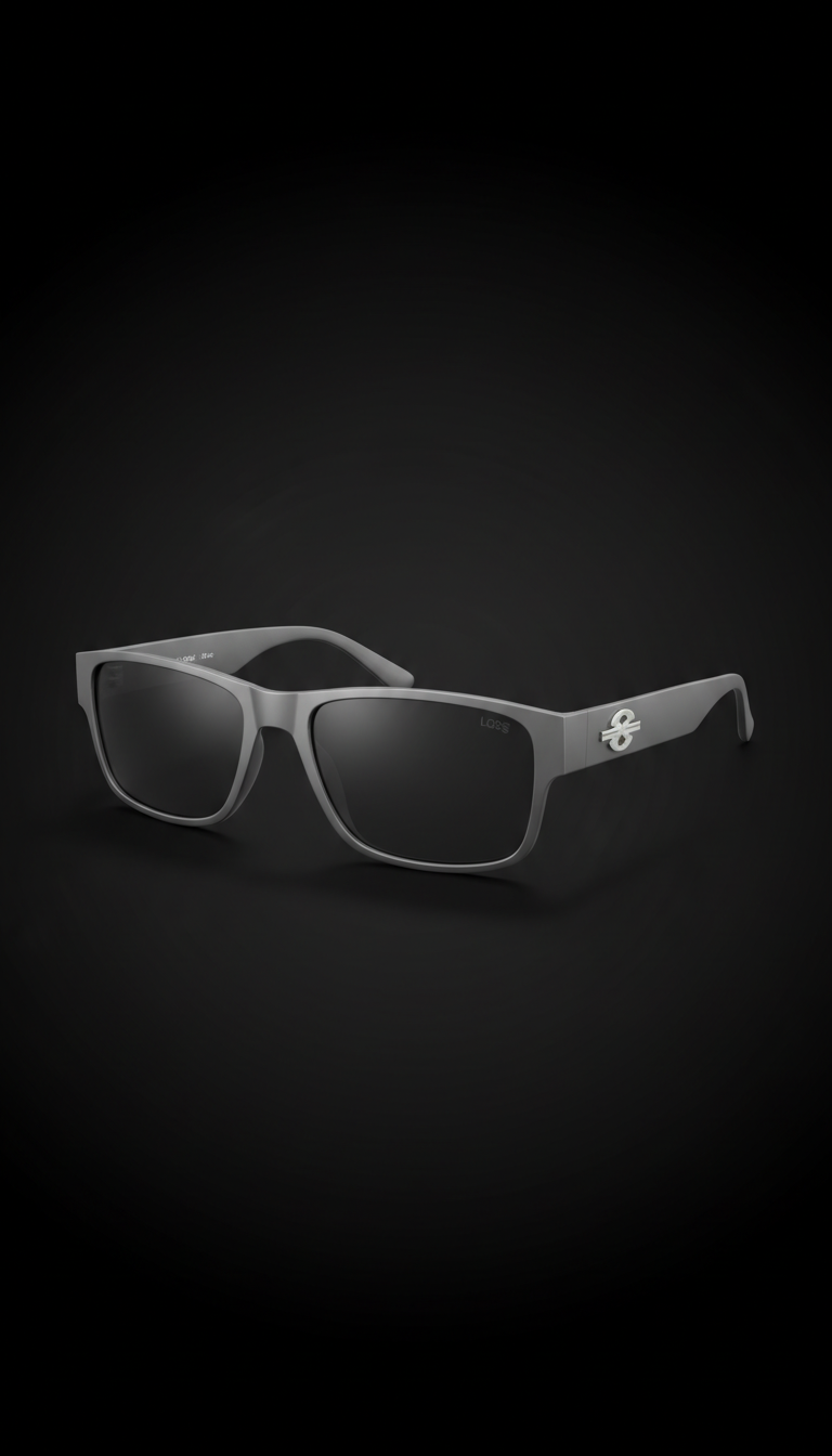 Steel Grey Rectangular Locs