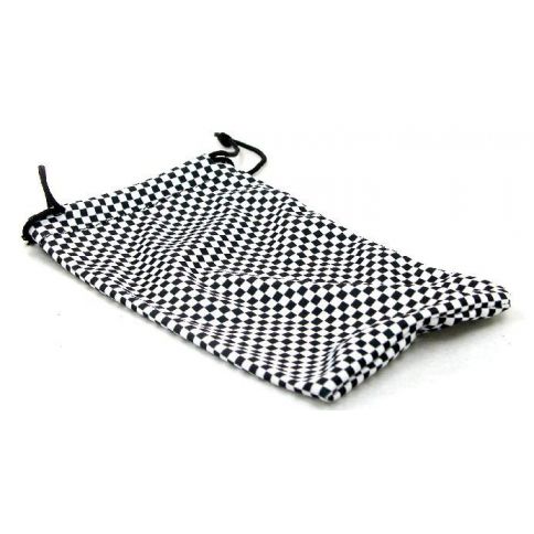 Soft Checkered Pouch