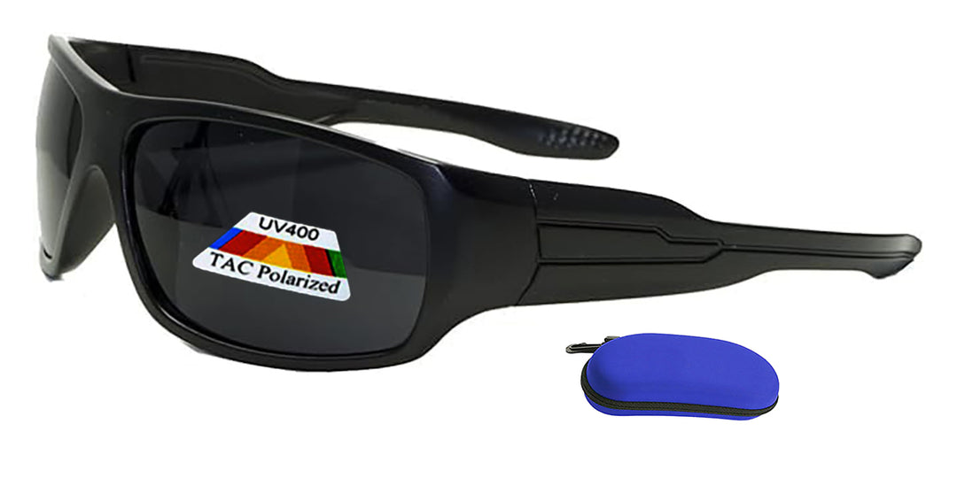 Polarized Locs  Wrap Sunglasses ( No Logo)