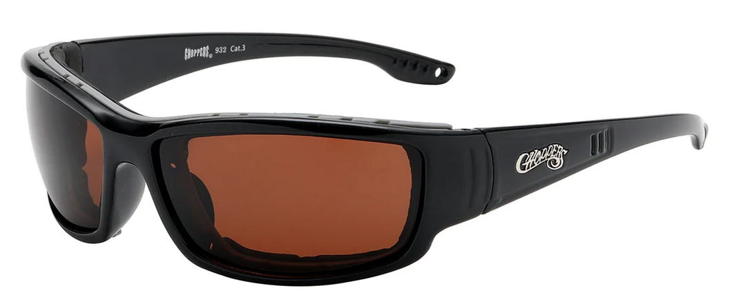 Foam Padded Motorcycle & Bikers Sunglasses