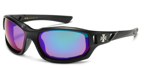 Foam Padded Motorcycle & Bikers Sunglasses