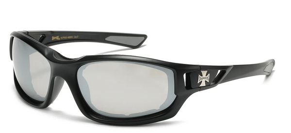 Foam Padded Motorcycle & Bikers Sunglasses
