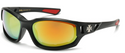 Foam Padded Motorcycle & Bikers Sunglasses