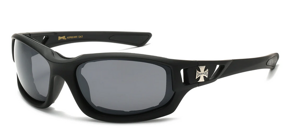 Foam Padded Motorcycle & Bikers Sunglasses